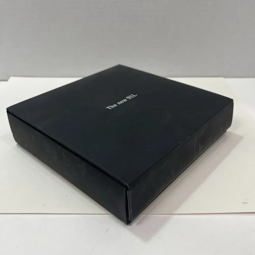 Official Porsche Family Welcome Crest Pylon Paperweight with Presentation Box